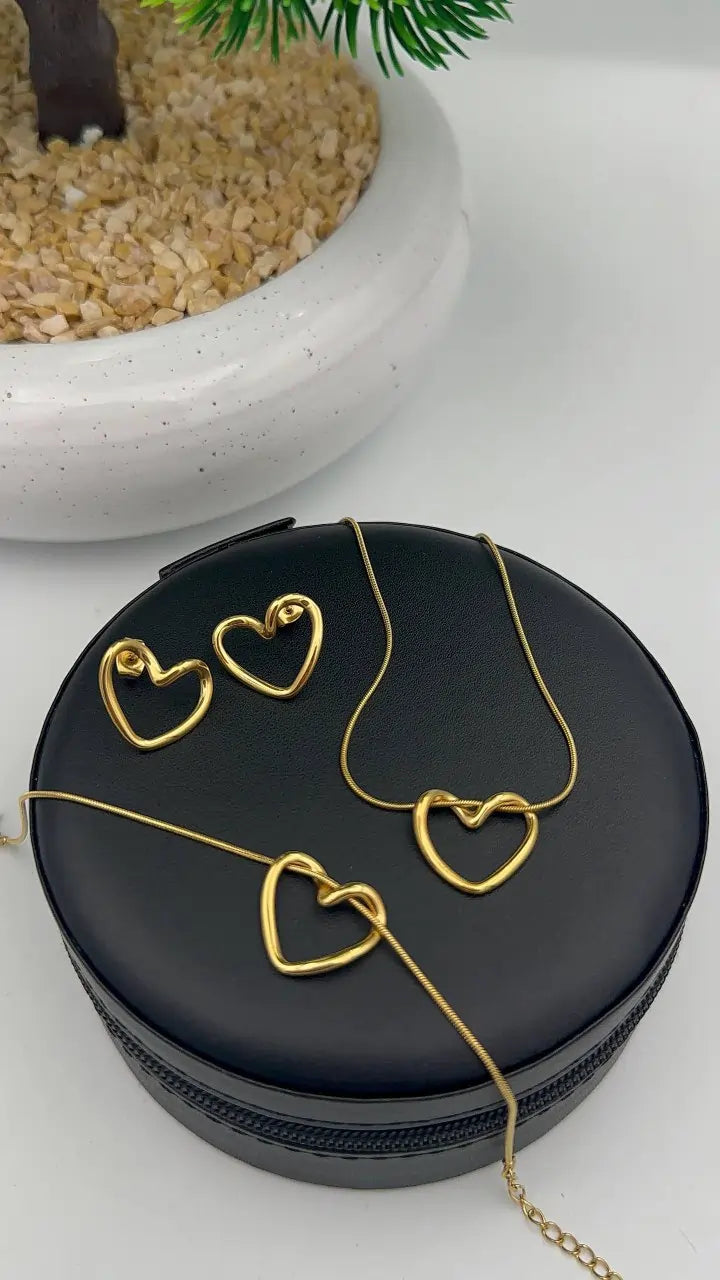 Trio Cœur 💓 Acier inoxydable ✨