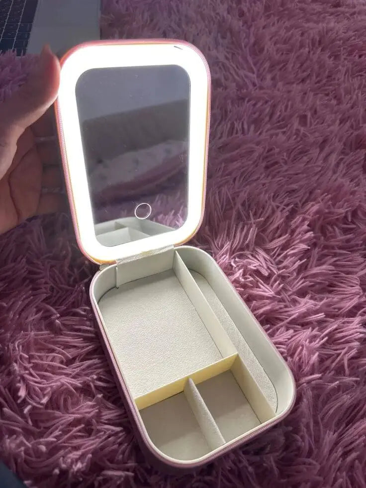 Trousse de Maquillage & Bijoux + 💍Cadeau Gratuit 🎁